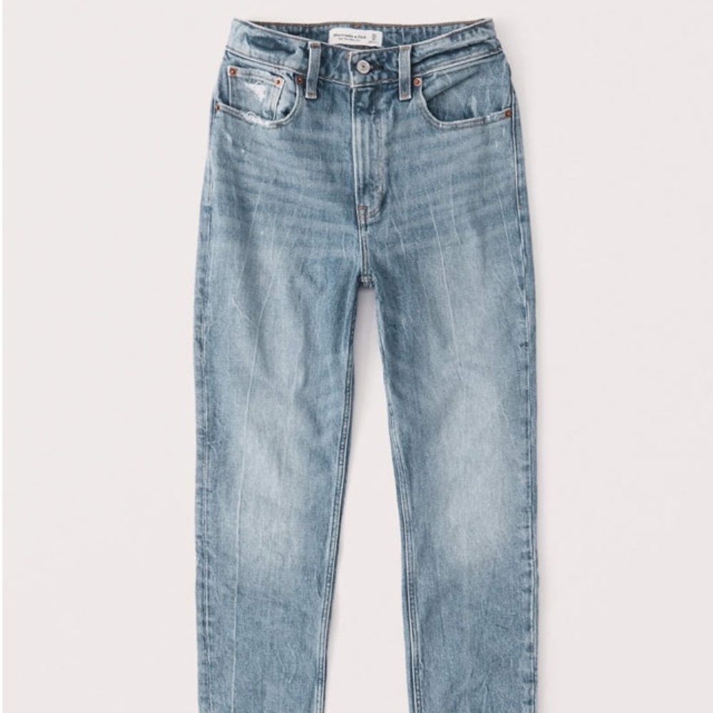 Abercrombie Curve Love High Rise Mom Jean